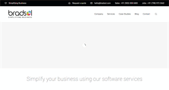 Desktop Screenshot of bradsol.com